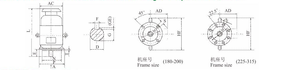 YE4系列(IP55)三相異步電動(dòng)機(jī) YE4系列(IP55)超超高效電機(jī)